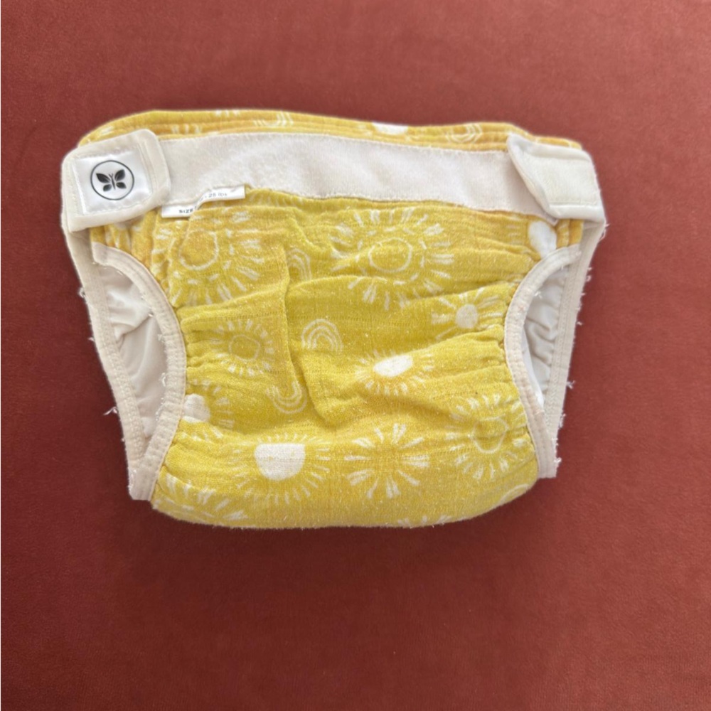 Sunshine Yellow Kids Diaper Cover